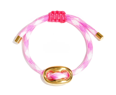Armband Knop lichtroze dames sieraden | Coco & Co