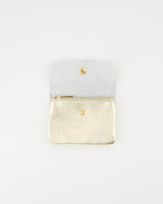 Pocket Glam Wallet goud ritsvak muntgeld | Coco & Co