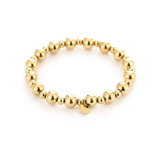 Armband Kralen - Goud