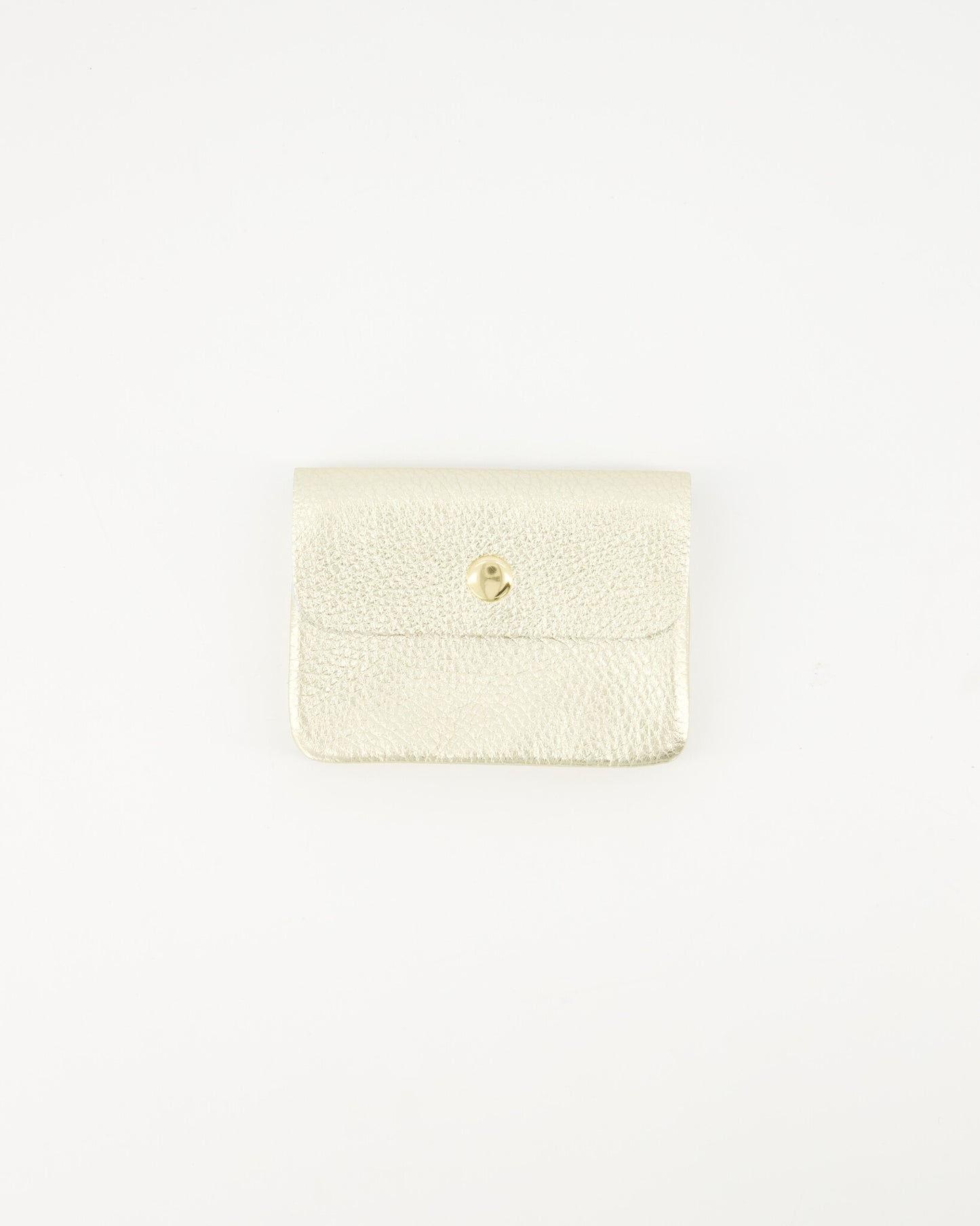 Pocket Glam Wallet goud leren portemonnee dames | Coco & Co