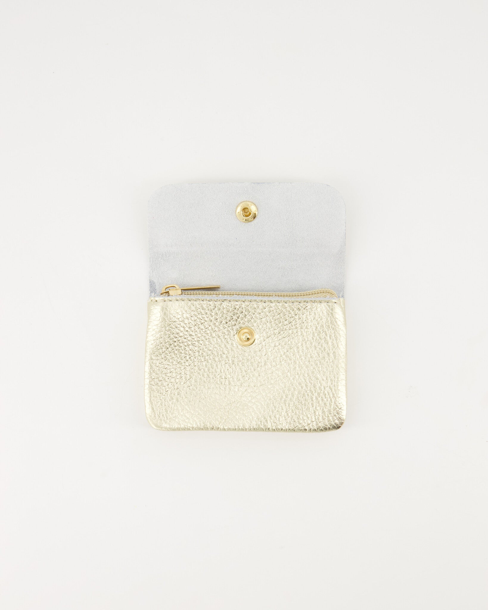 Pocket Glam Wallet goud ritsvak muntgeld | Coco & Co