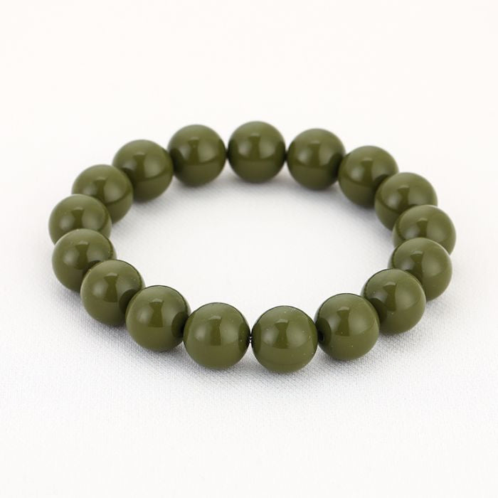 Armband Kralen groen dames sieraden | Coco & Co