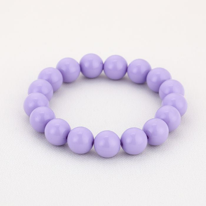 Armband Kralen lila dames sieraden | Coco & Co