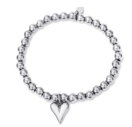 Armband Hart zilver dames sieraden | Coco & Co