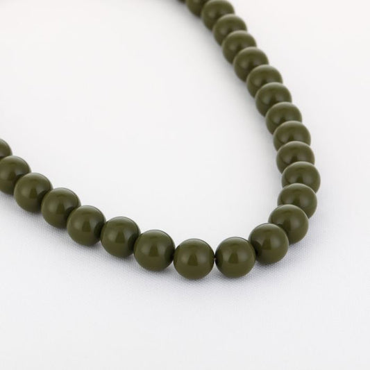 Ketting Kralen groen zomerse kralenketting dames | Coco & Co