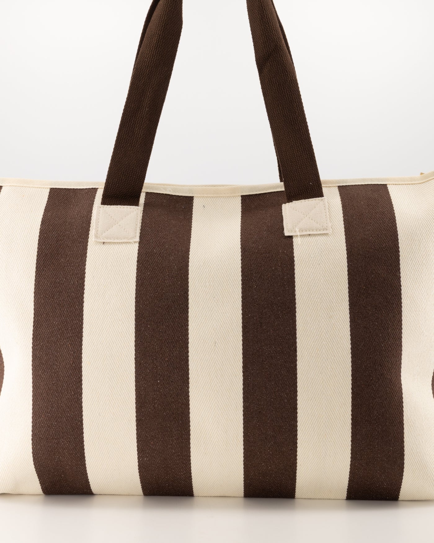 Strandtas blauw wit ruim lichtgewicht | Coco & Co